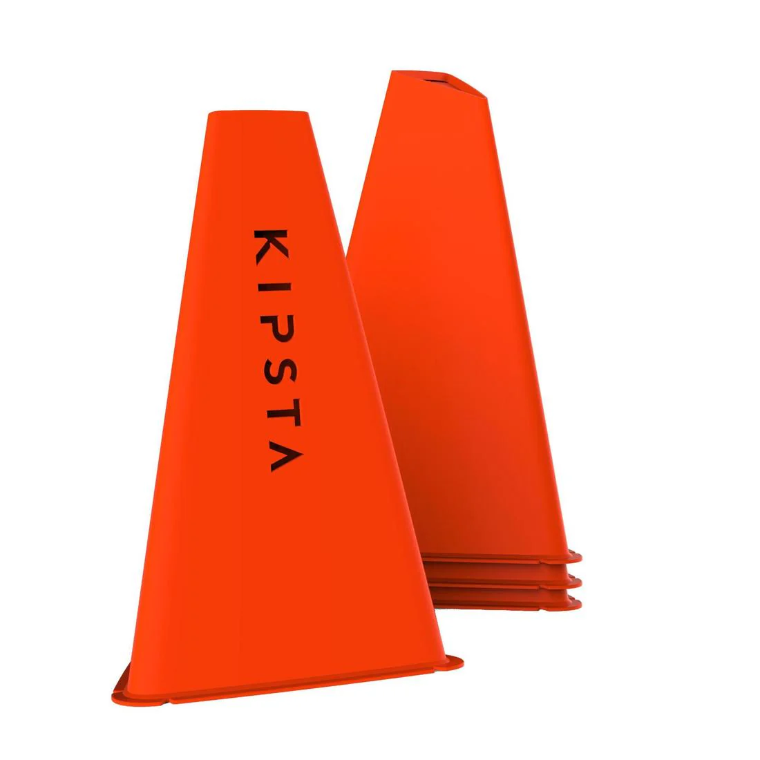 Pqt. de 4 conos Kipsta Essential 30 cm naranja