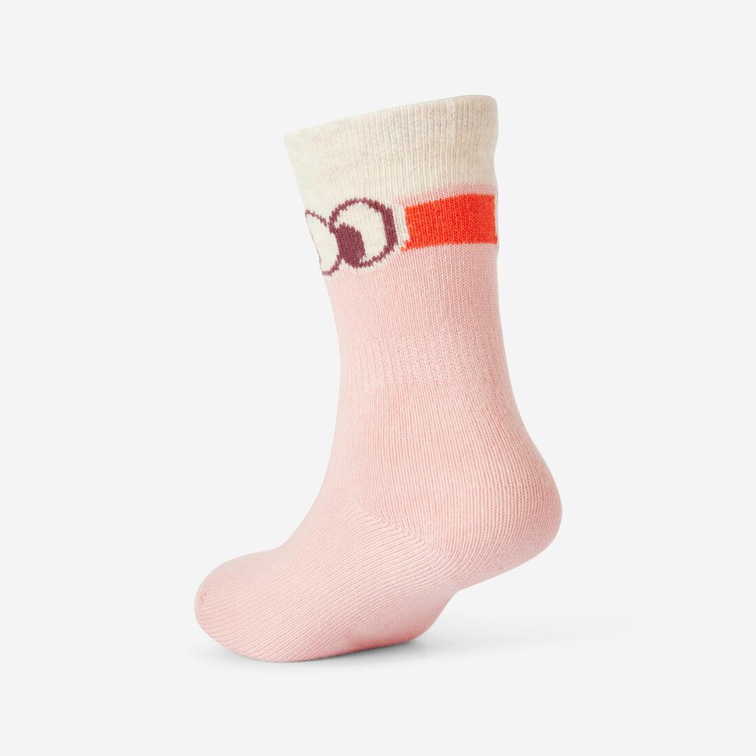 Pqt. de 5 calcetines largos para niños - Básico rosa con motivos - Image 8