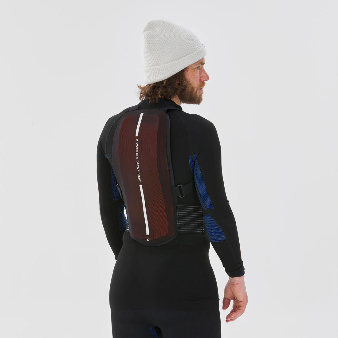Protección dorsal de bici de montaña, esquí y snowboard para adultos y niños 100