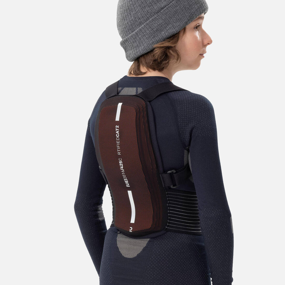 Protección dorsal de bici de montaña, esquí y snowboard para adultos y niños 100 - Image 6