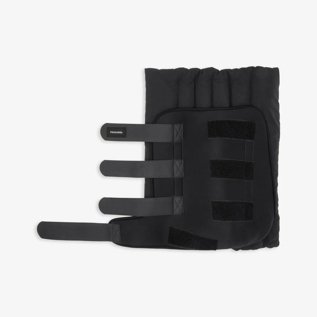 Protectores de equitación de algodón negros para caballo y poni, juego de 2 - Image 4