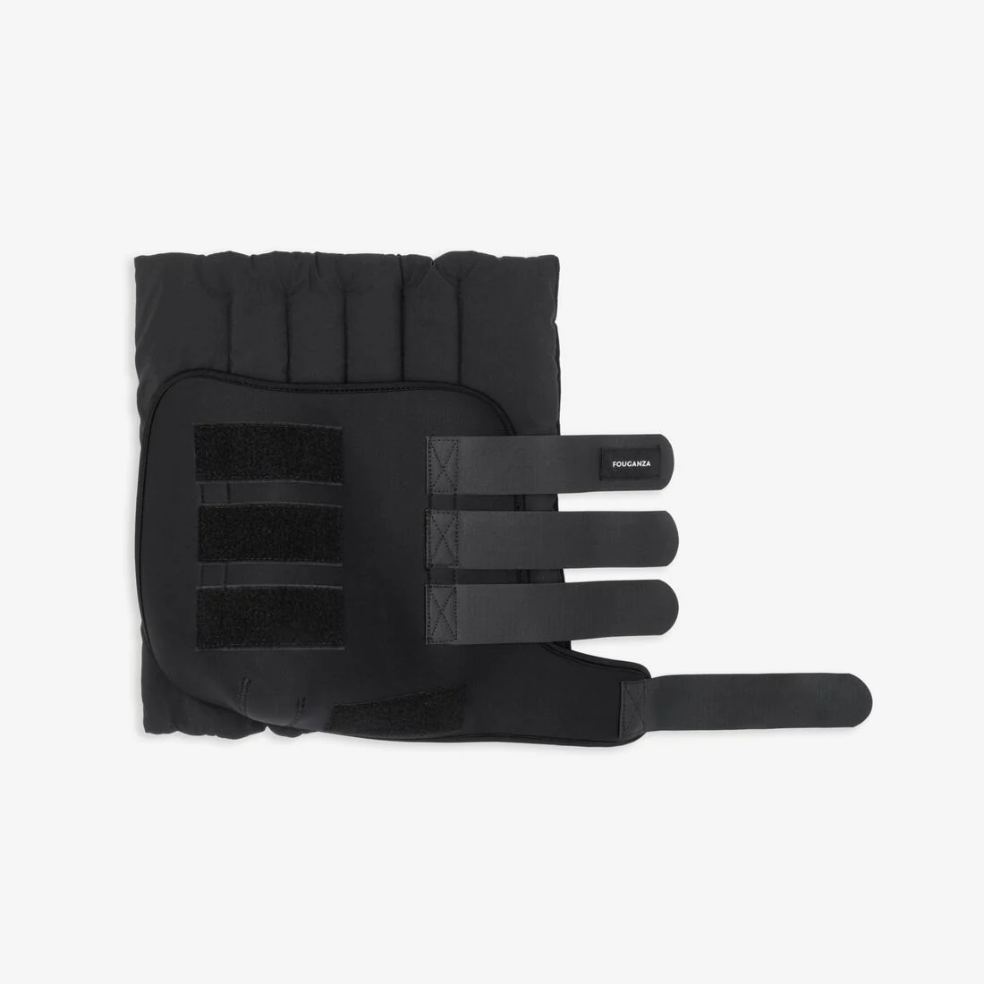 Protectores de equitación de algodón negros para caballo y poni, juego de 2 - Image 5