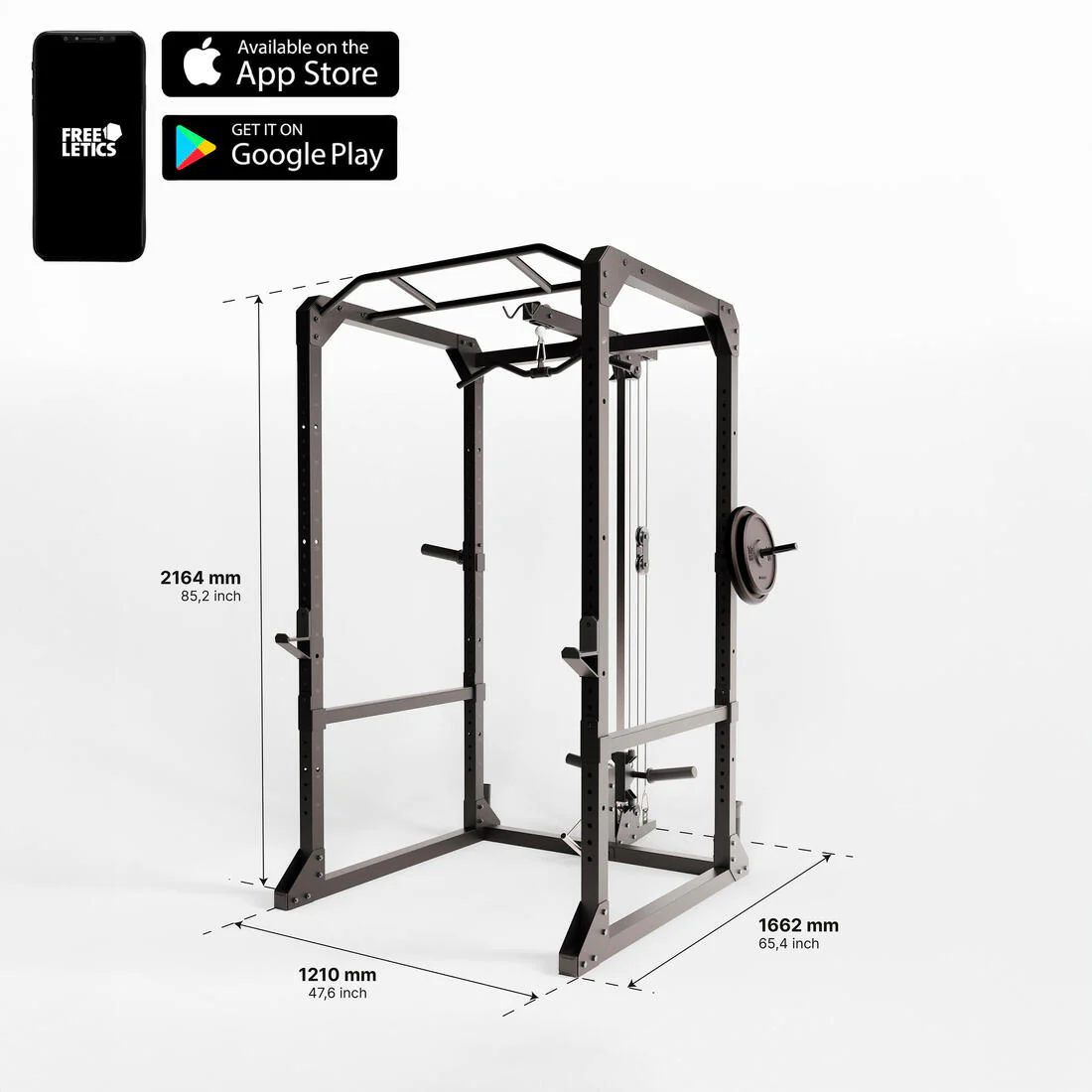 Rack Musculación Power Rack 900 - Image 2