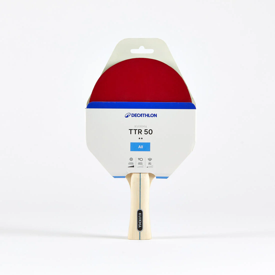 Raqueta de ping-pong versátil para iniciación TTR 50 2*