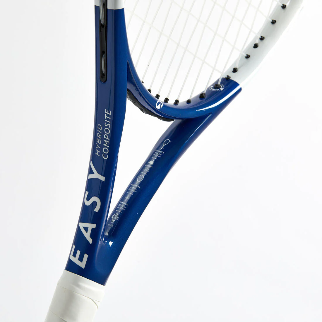 RAQUETA DE TENIS ADULTO - KUIKMA EASY AZUL BLANCO - Image 4