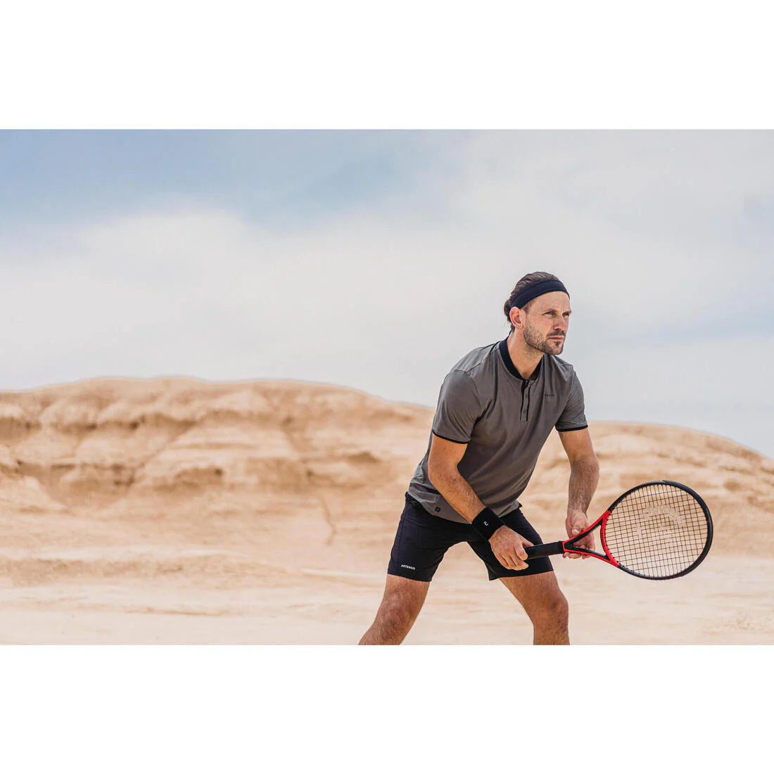Raqueta de tenis para adulto - ARTENGO TR990 POWER Rouge Negro 285 g - Image 8