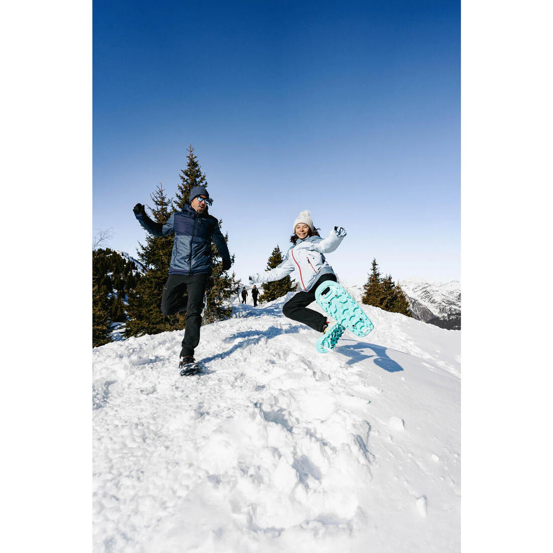 RAQUETAS DE NIEVE TAMIZADOR GRANDE - SH100 EASY AZUL - Image 13