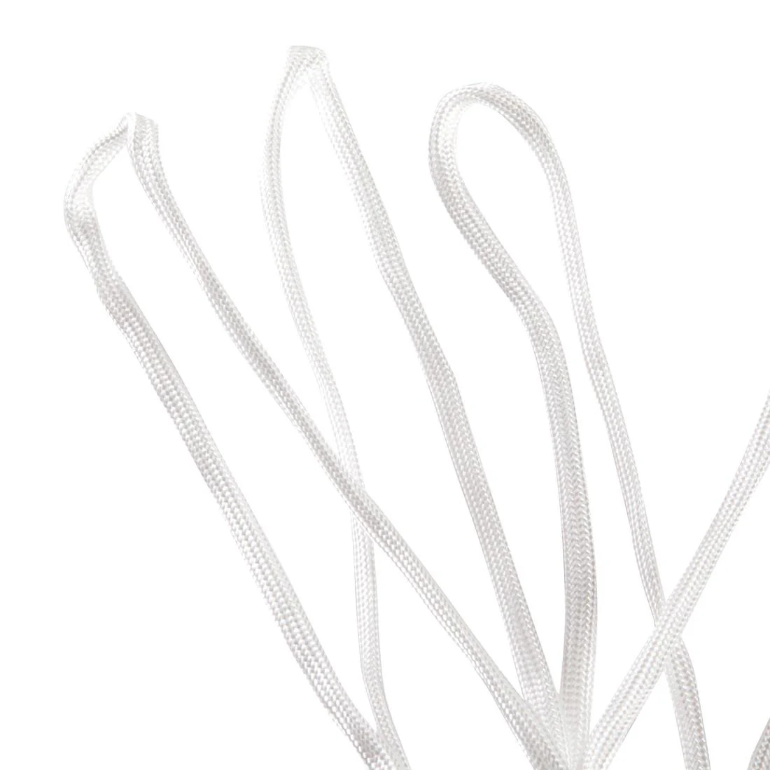 Red de básquetbol 6 mm blanco para aro o canasta. Resistente a la intemperie. - Image 3