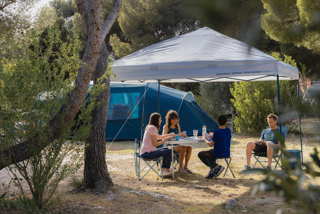 Refugio de camping para 8 personas Arpenaz Fresh Instant Canopy - Image 10