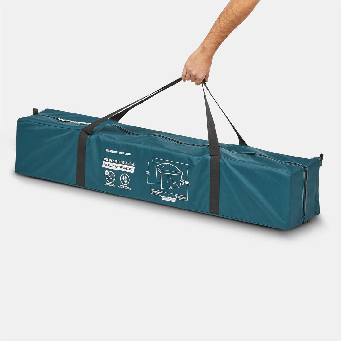 Refugio de camping para 8 personas Arpenaz Fresh Instant Canopy - Image 5