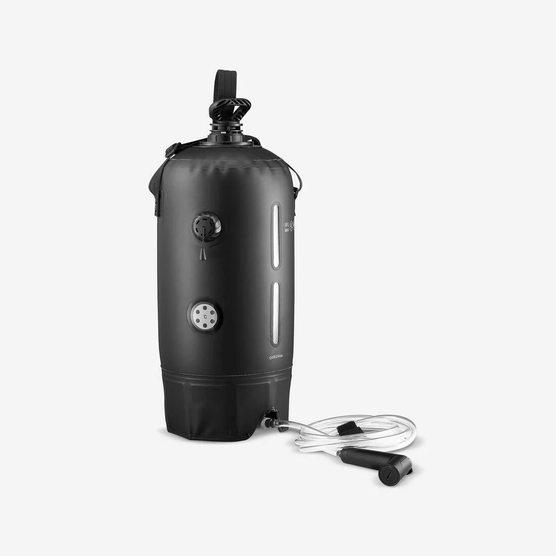 Regadera solar presión para campamento 10 litros