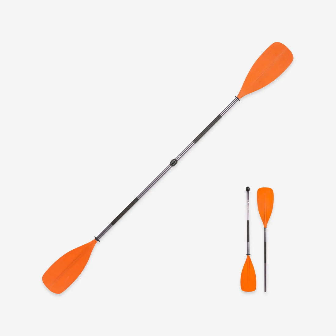 Remo de kayak ajustable simétrico de 2 partes 100