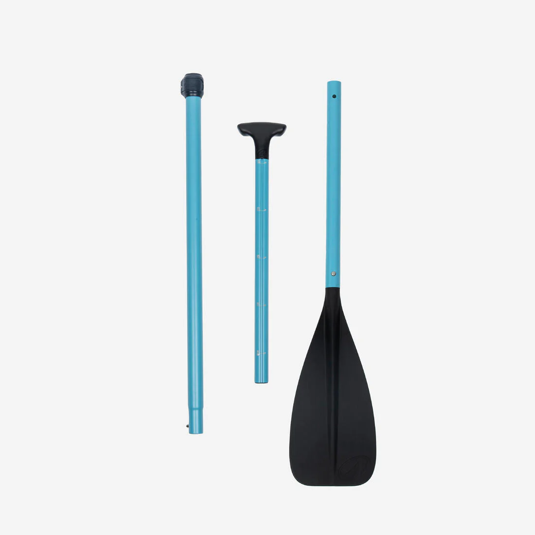 Remo de stand up paddle de 165 a 205 cm de 3 partes azul 100 - Image 4