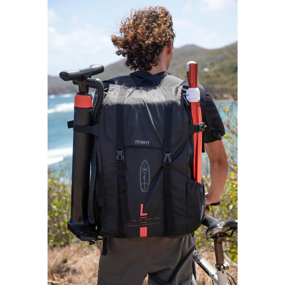 Remo de stand up paddle ultracompacto de 5 piezas de 160-220 cm - Image 15