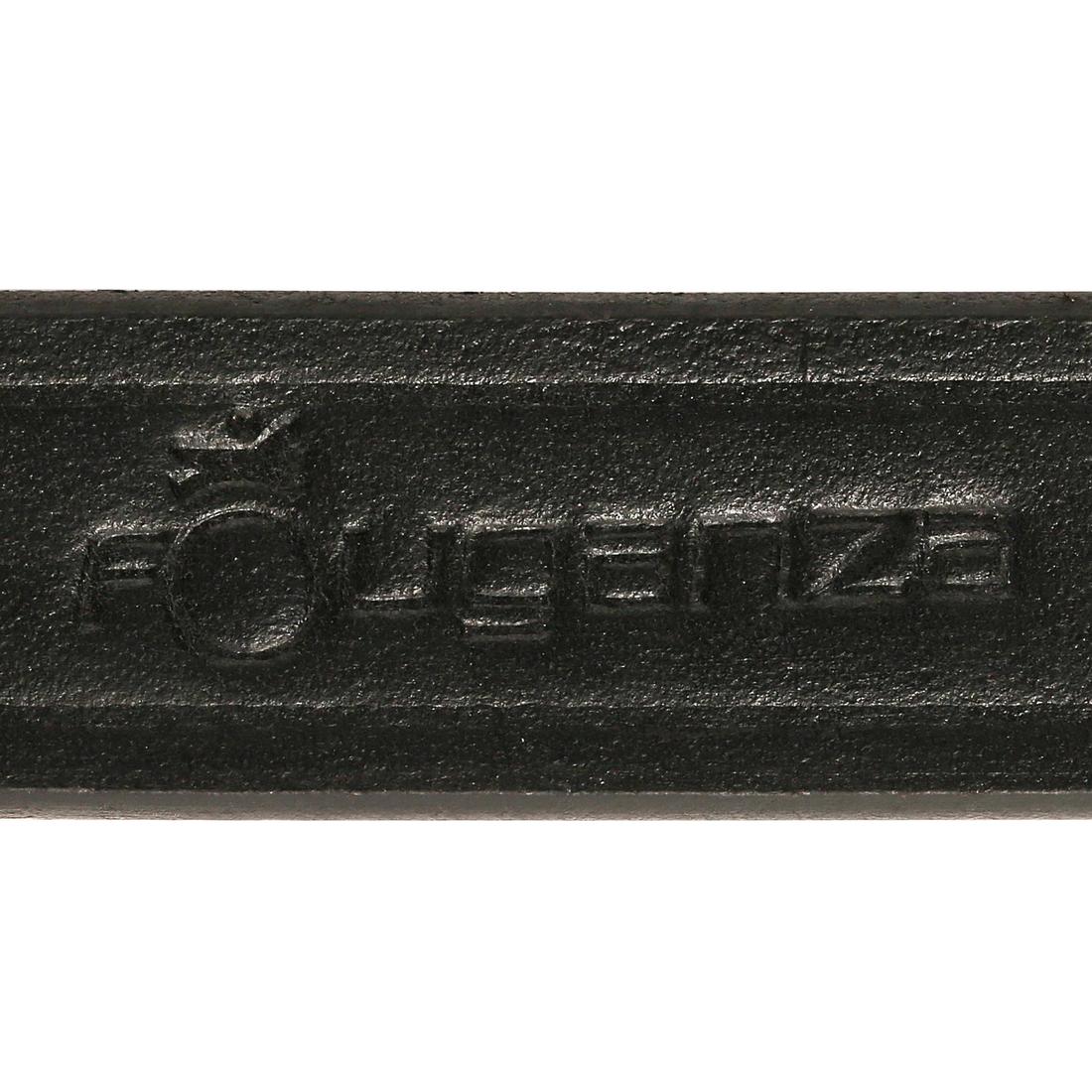 Riendas alemanas equitación fouganza ROMEO caballo negro de cuero y cuerda - Image 10