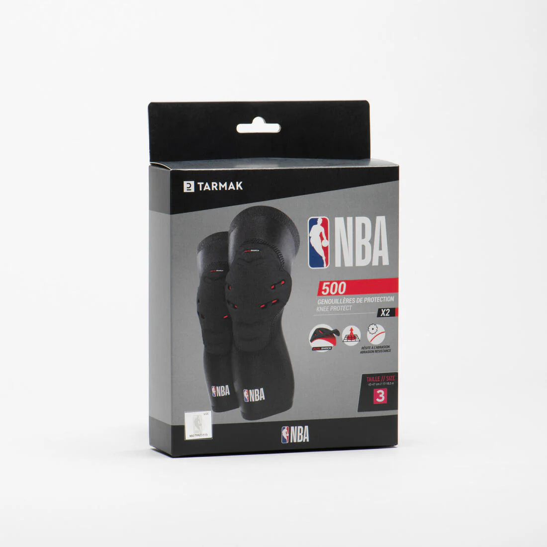 RODILLERAS DE BÁSQUETBOL NBA PROTECTION LOTE DE 2 ADULTO - Image 9