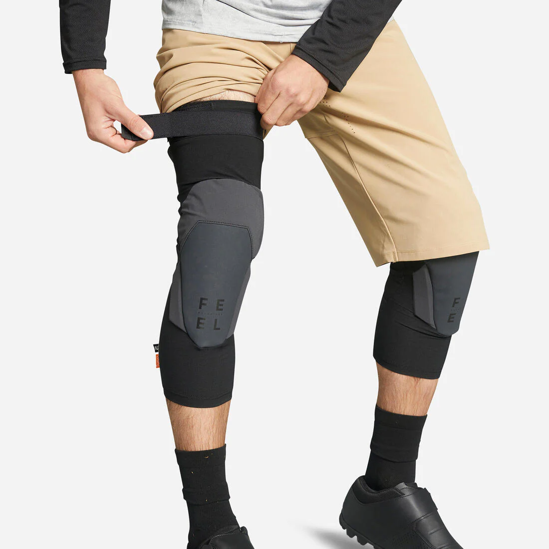 Rodilleras de ciclismo MTB All-mountain Enduro Feel D_Strong D3O®