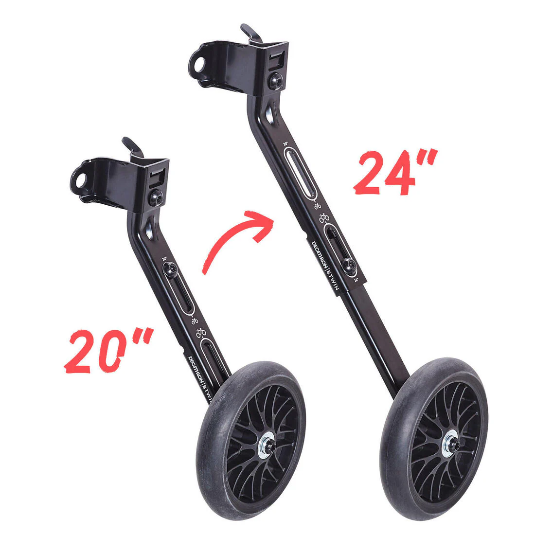 RUEDAS LATERALES BICICLETA INFANTIL 20" 24" BTWIN - Image 3