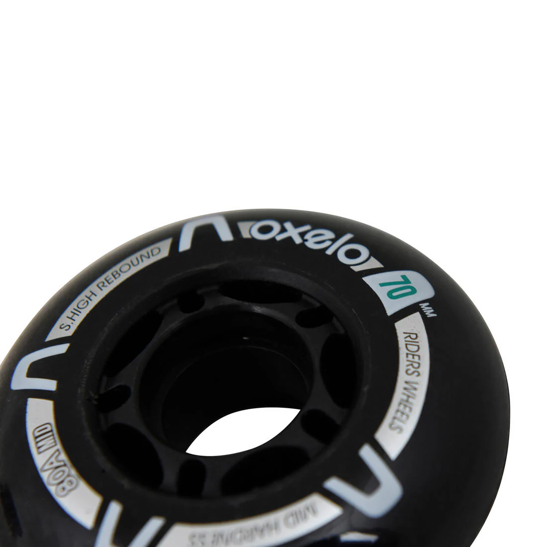 Ruedas patines Fitness niños 4 RUEDAS 70 mm. 80A - Image 4