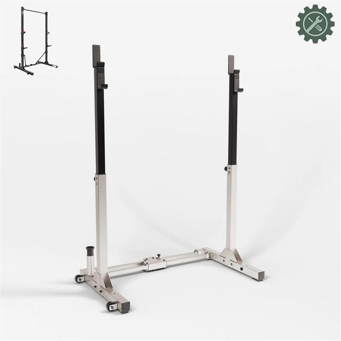 Ruedas Recambio x2 Rack Musculación - Image 3