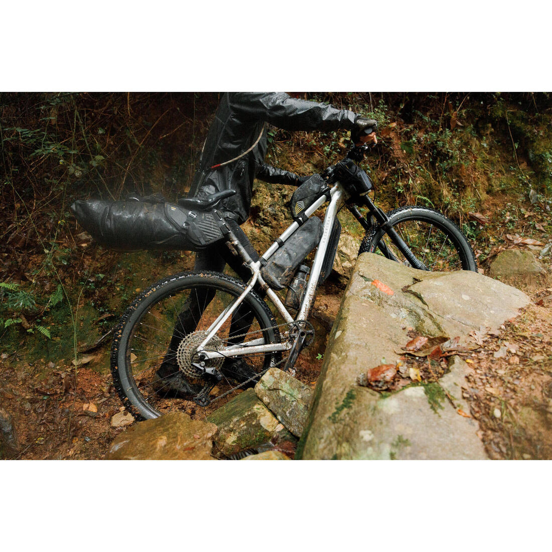 Salpicadera para bicicleta MTB de protección con cuadro de 26", 27.5", 29" negra - Image 11