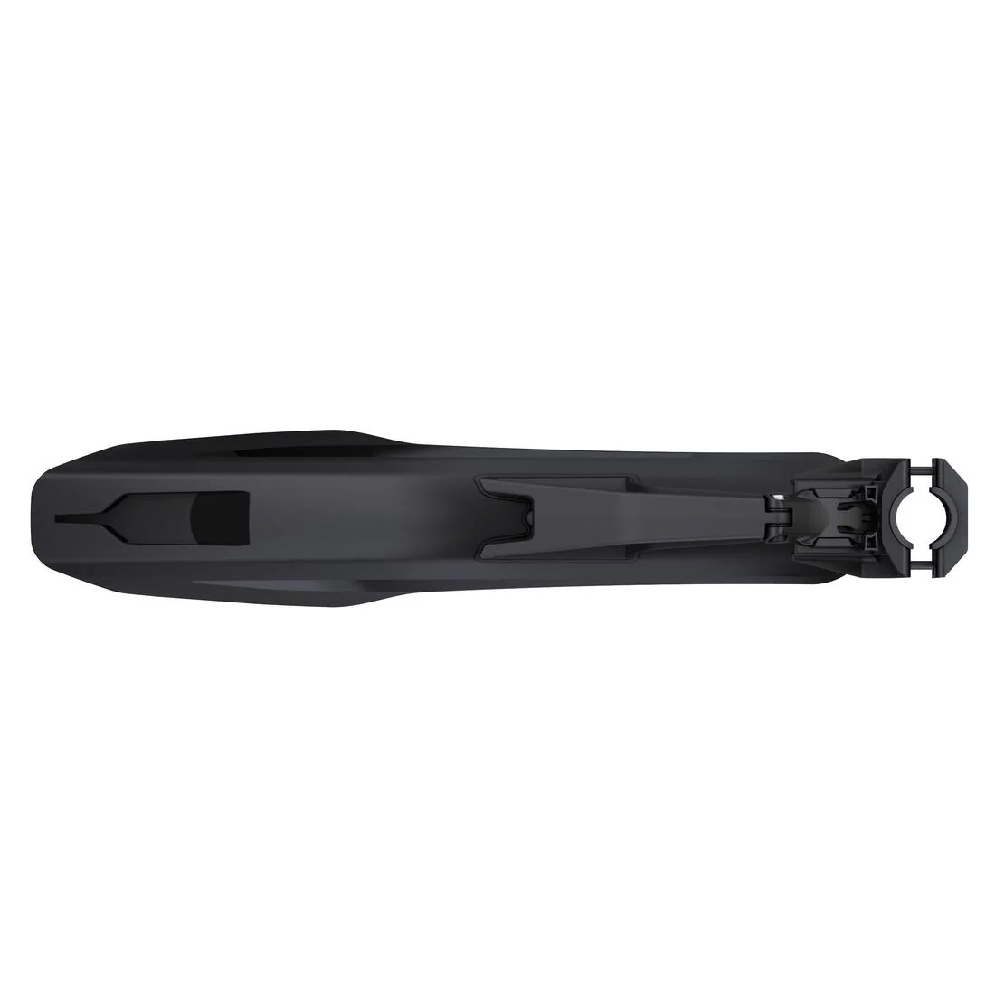 Salpicadera para bicicleta MTB trasera rígida V2 de 26" - 27.5" - 29" negra - Image 2