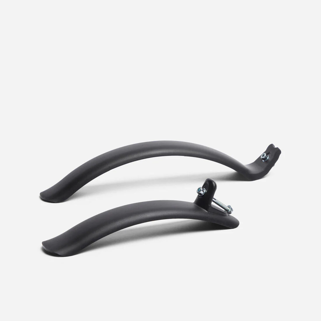 Salpicadera para bicicleta negra de 14" B'twin