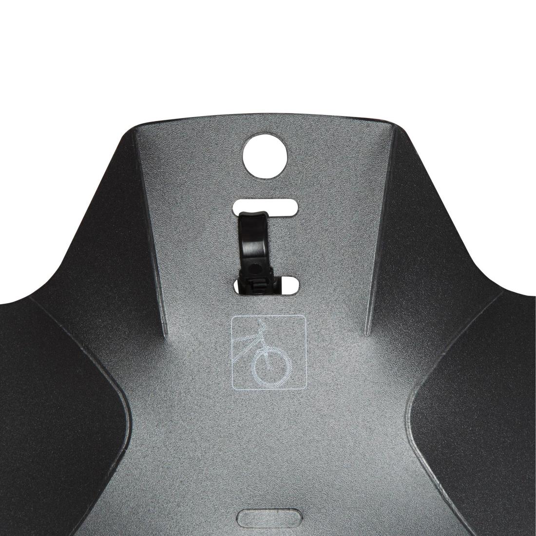 SALPICADERAS FLASH Bicicleta BTT DELANTERO NEGRO - Image 3
