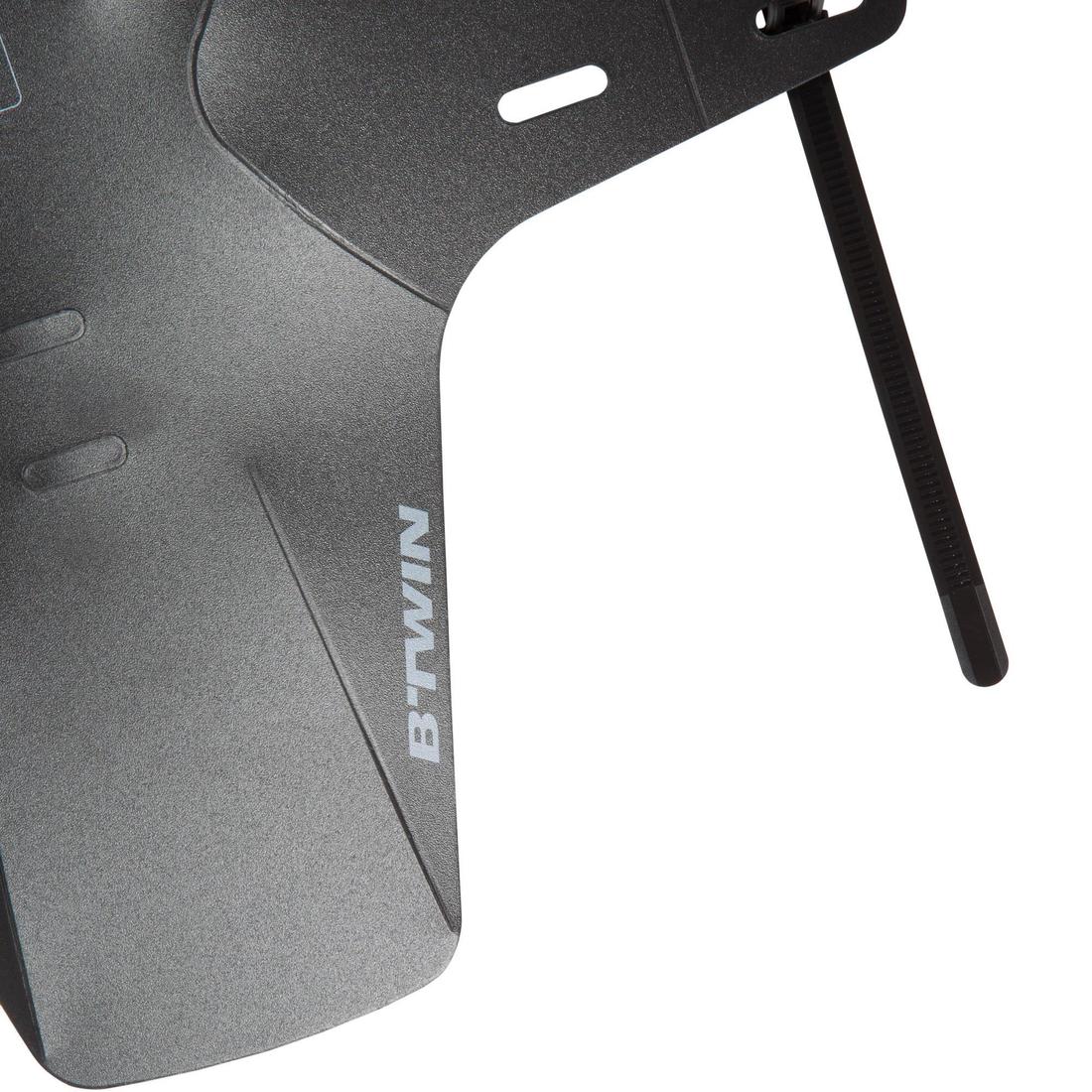 SALPICADERAS FLASH Bicicleta BTT DELANTERO NEGRO - Image 5