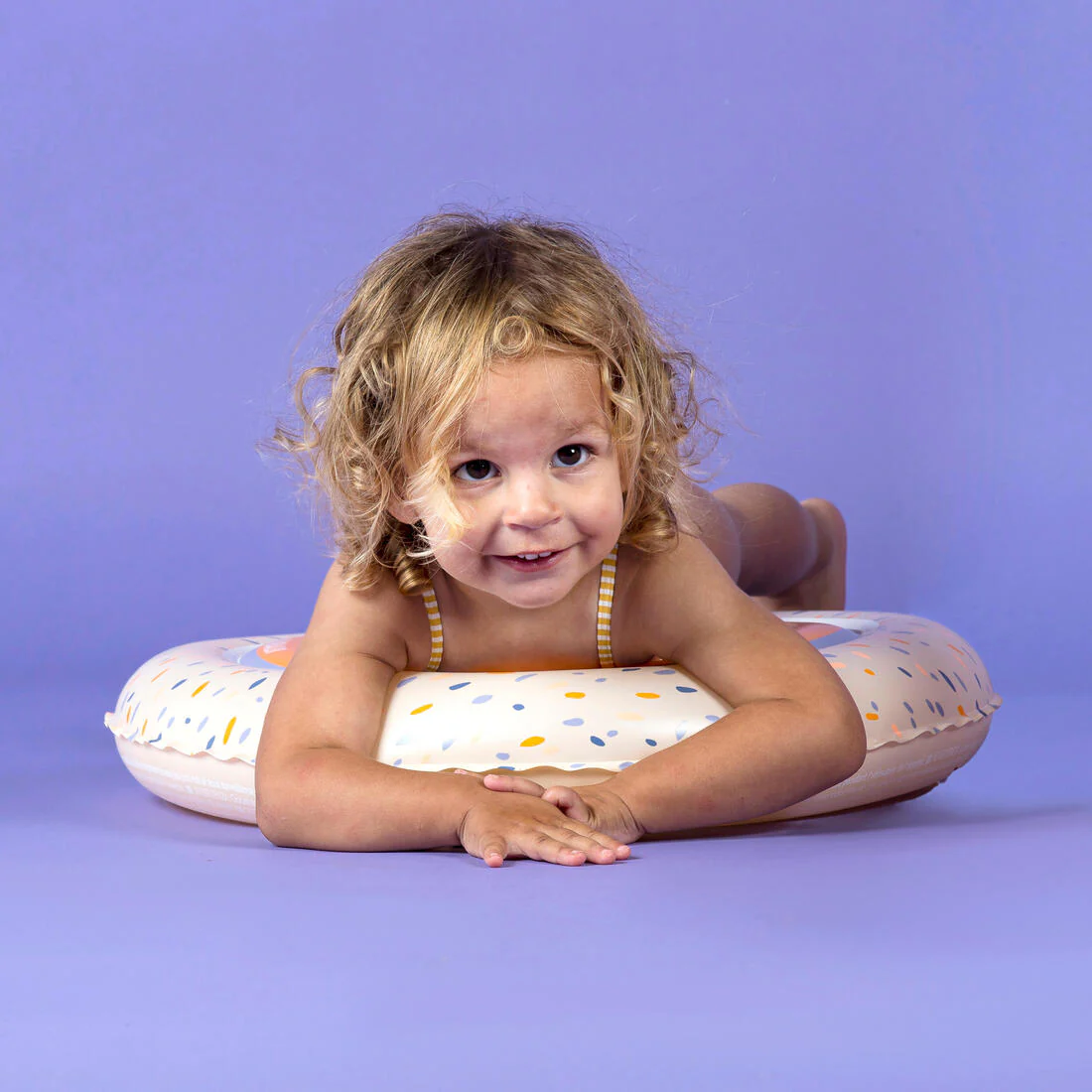 Salvavidas de natación inflable de 51 cm con estampado de sabana - Image 14
