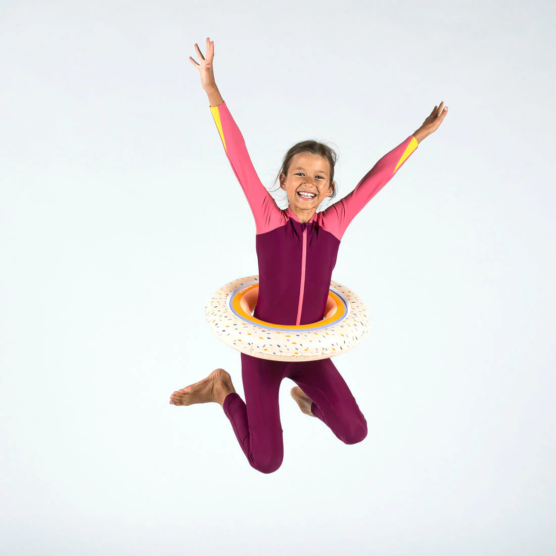 Salvavidas de natación inflable de 51 cm con estampado de sabana - Image 19