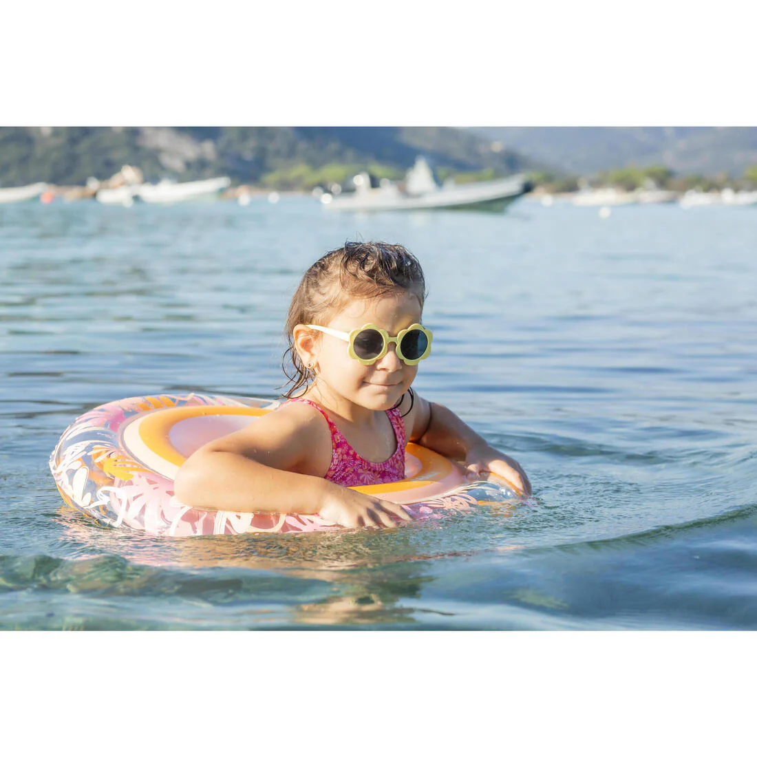 Salvavidas de natación inflable de 65 cm con estampado de sabana transparente - Image 15