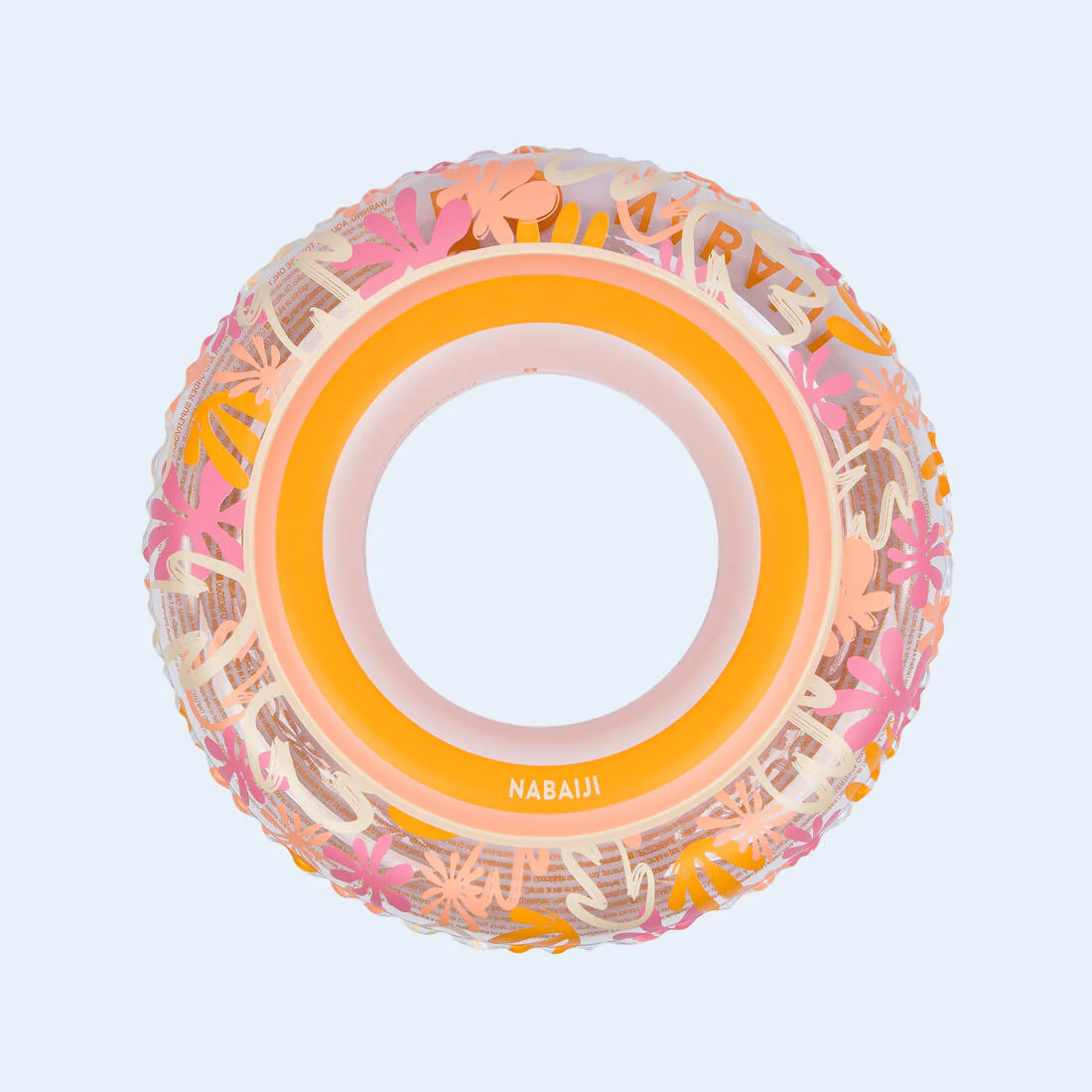 Salvavidas de natación inflable de 65 cm con estampado de sabana transparente - Image 2