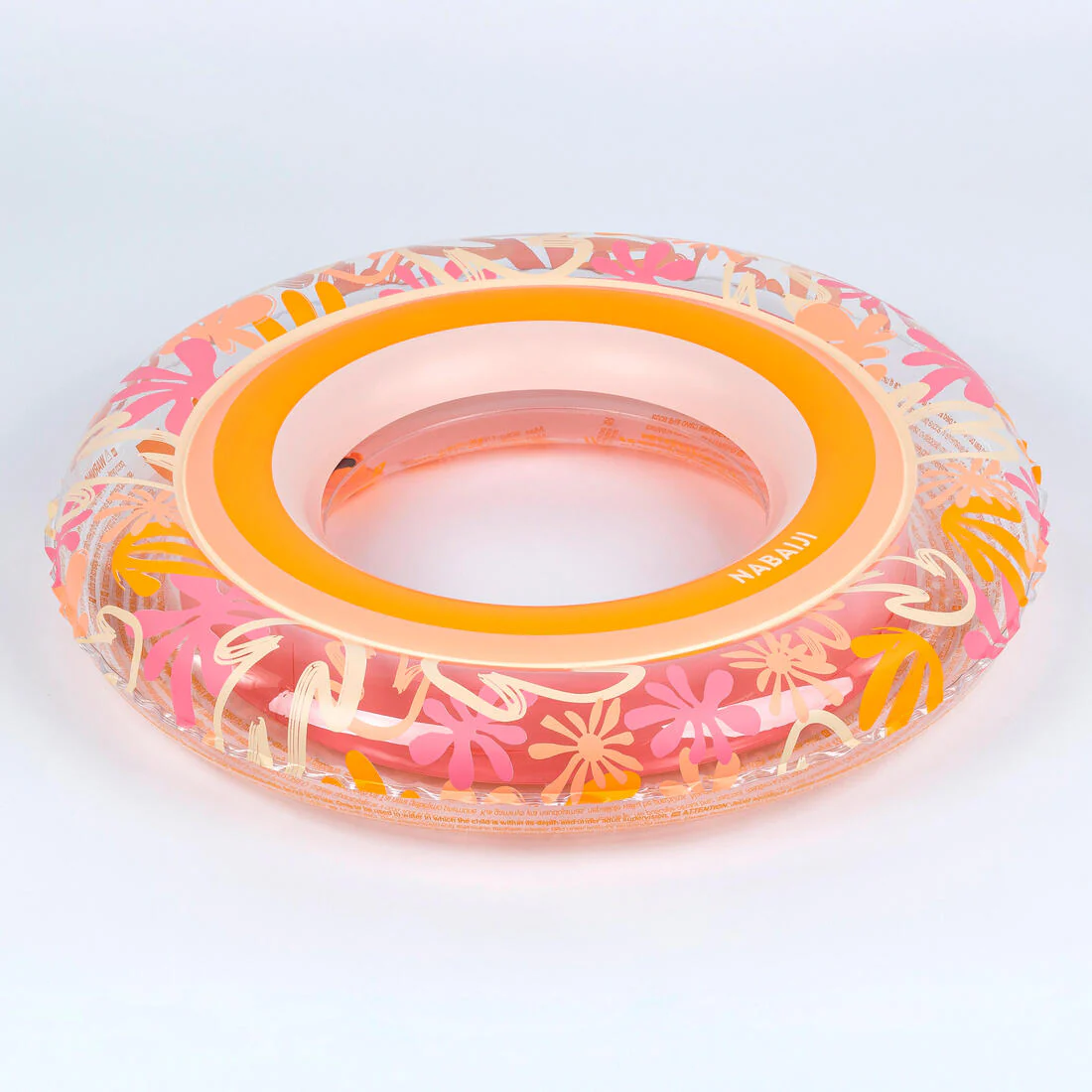 Salvavidas de natación inflable de 65 cm con estampado de sabana transparente - Image 5