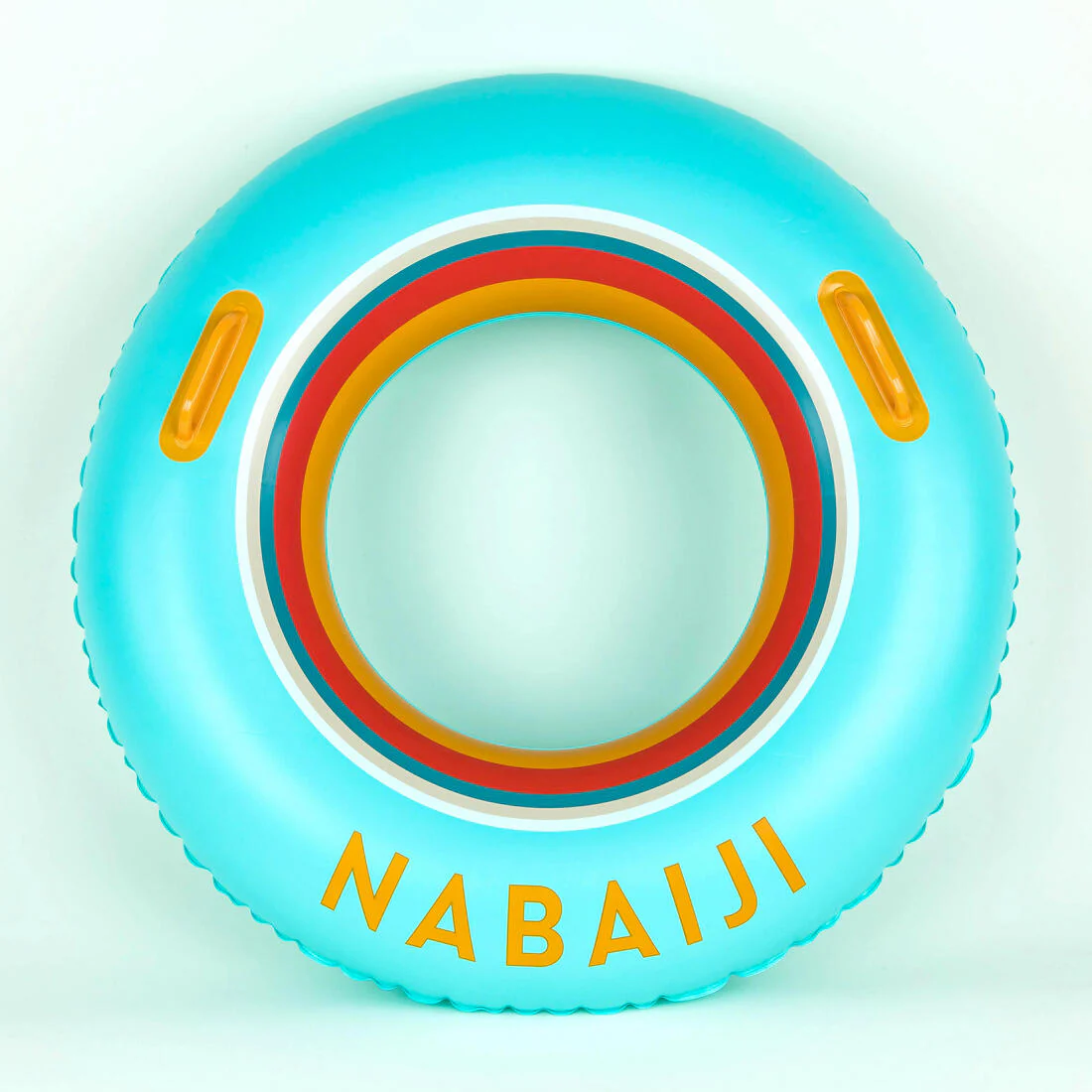 Salvavidas de natación inflable para alberca con asas grande de 92 cm - Image 3