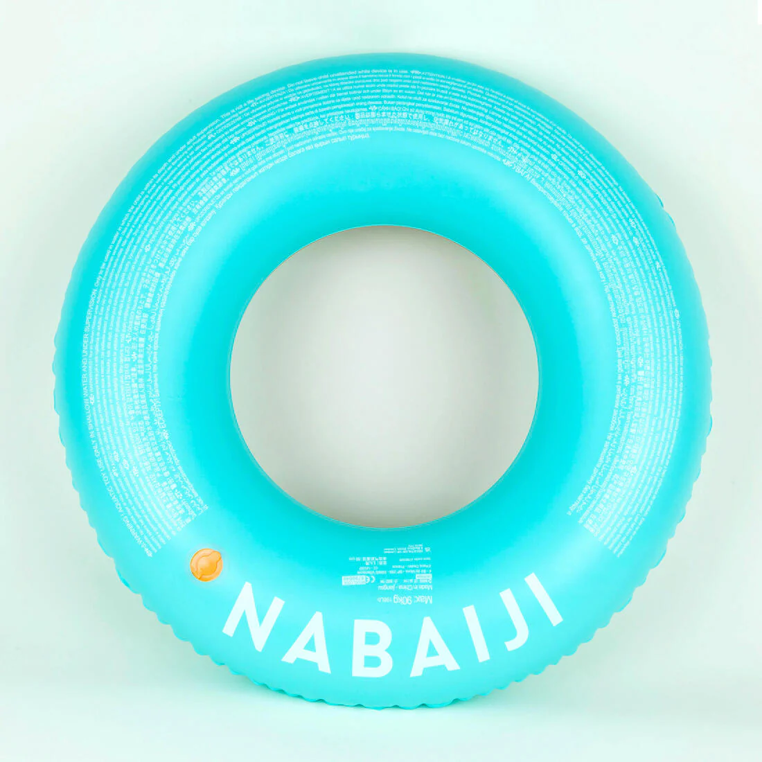 Salvavidas de natación inflable para alberca con asas grande de 92 cm - Image 5
