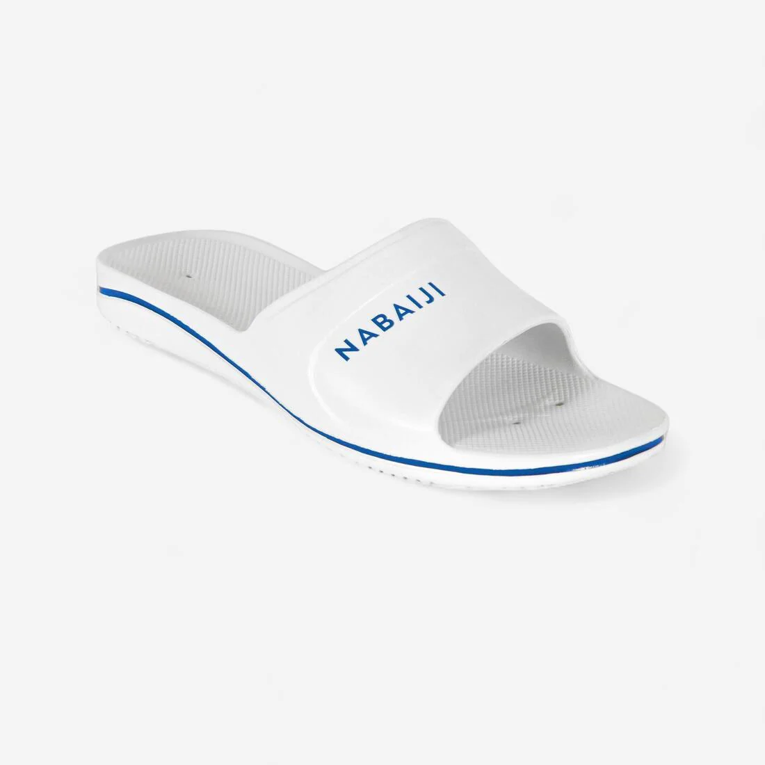 Sandalias alberca 100 Plus Hombre Blanco