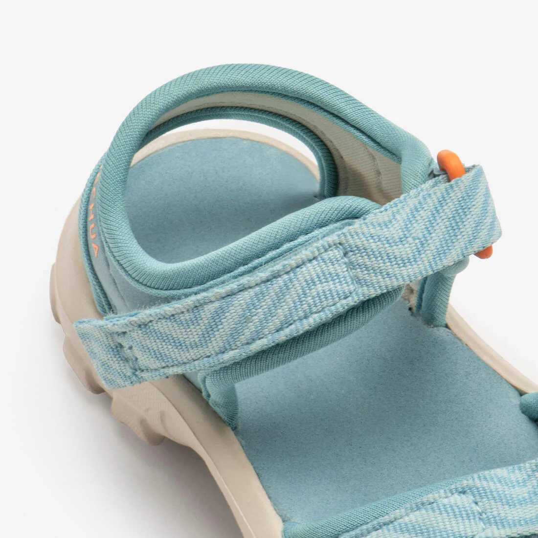 Sandalias de senderismo azul con amarillo tallas 32 a 37 para niños MH100 TW - Image 13