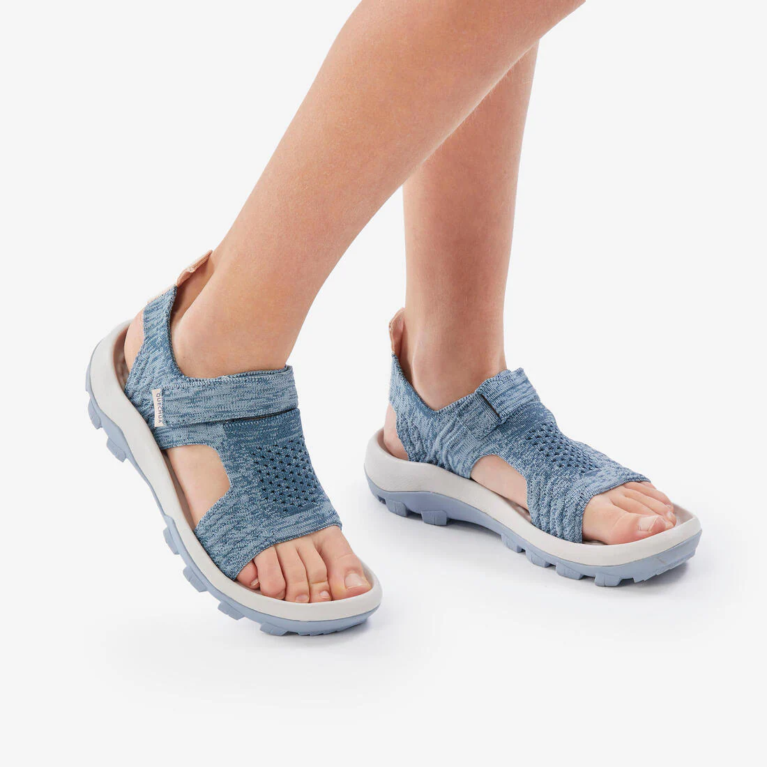 Sandalias de senderismo azules y grises para niños - 17 a 24.5 - MH120 - Image 6