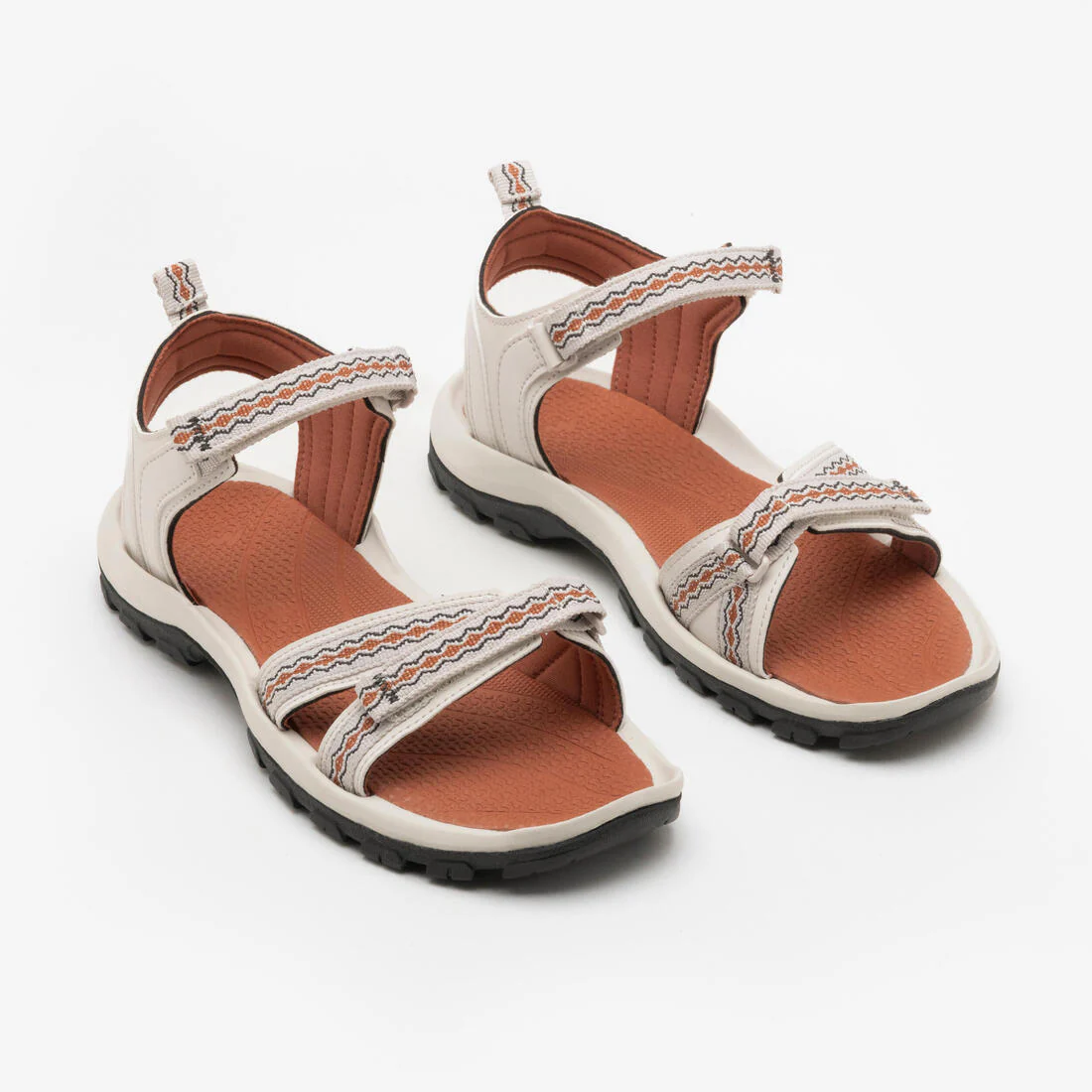 Sandalias de senderismo beige para mujer NH500 - Image 9