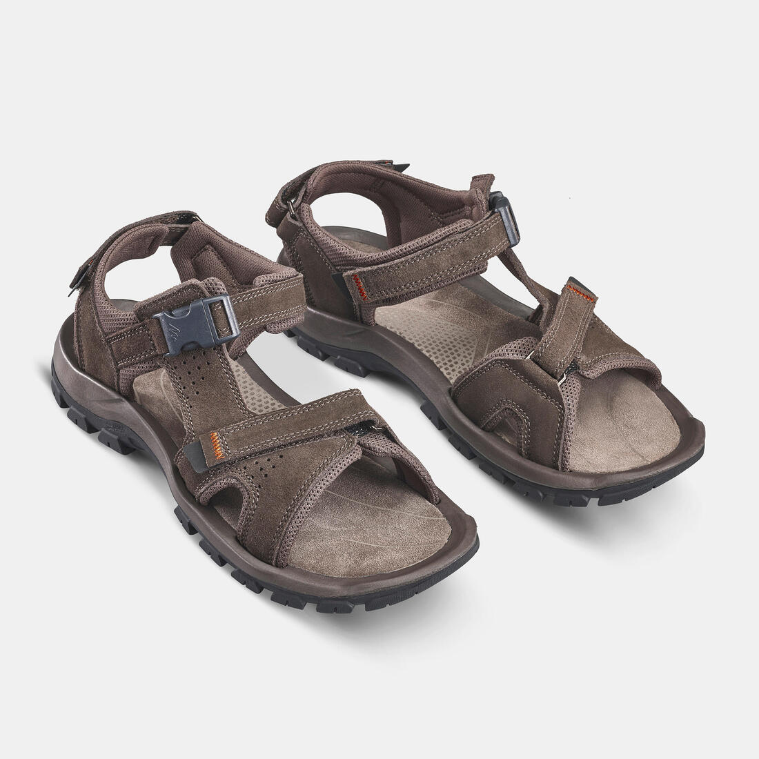 Sandalias de senderismo café para hombre NH500 - Image 4