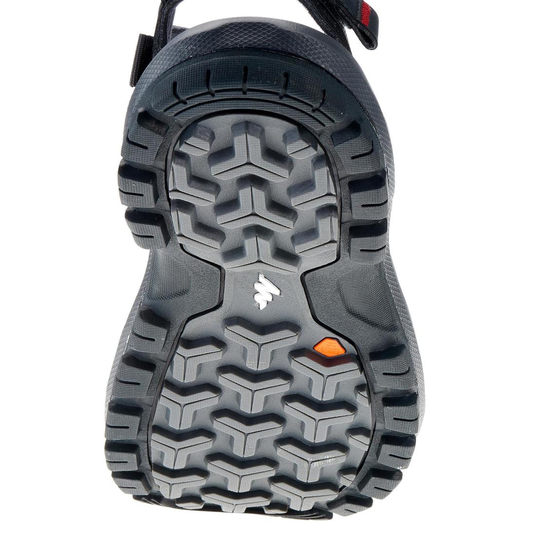 Sandalias de senderismo café para hombre NH500
