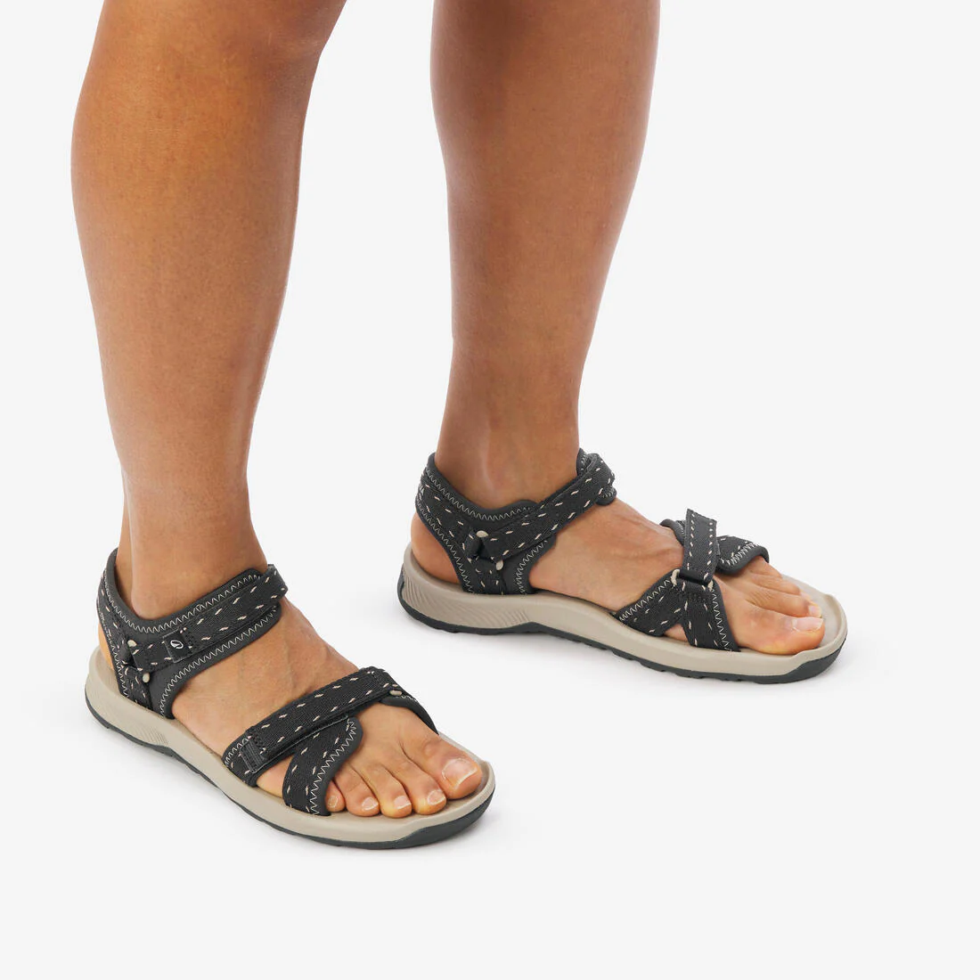 Sandalias de senderismo naranjas para mujer NH500 - Image 14