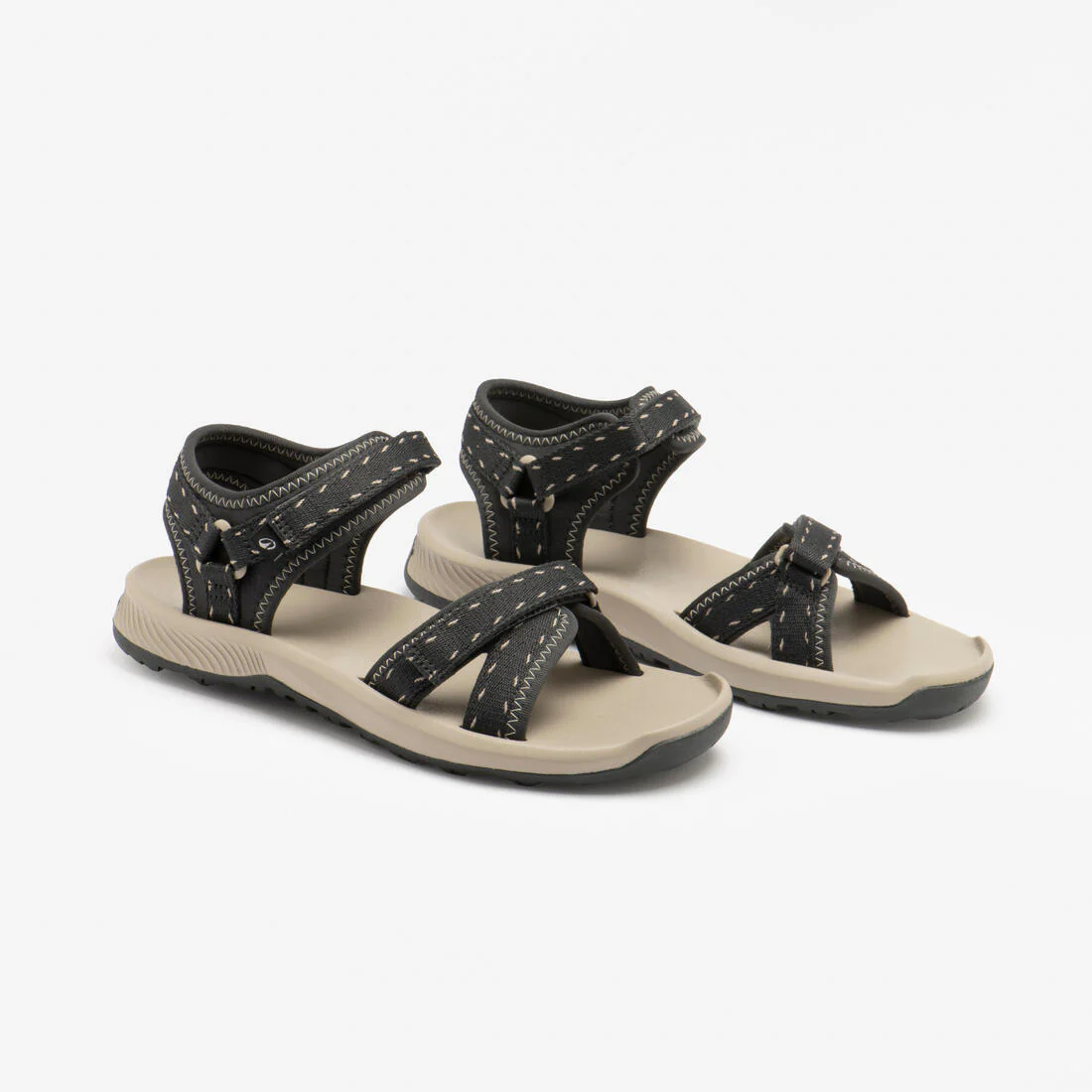 Sandalias de senderismo naranjas para mujer NH500 - Image 3