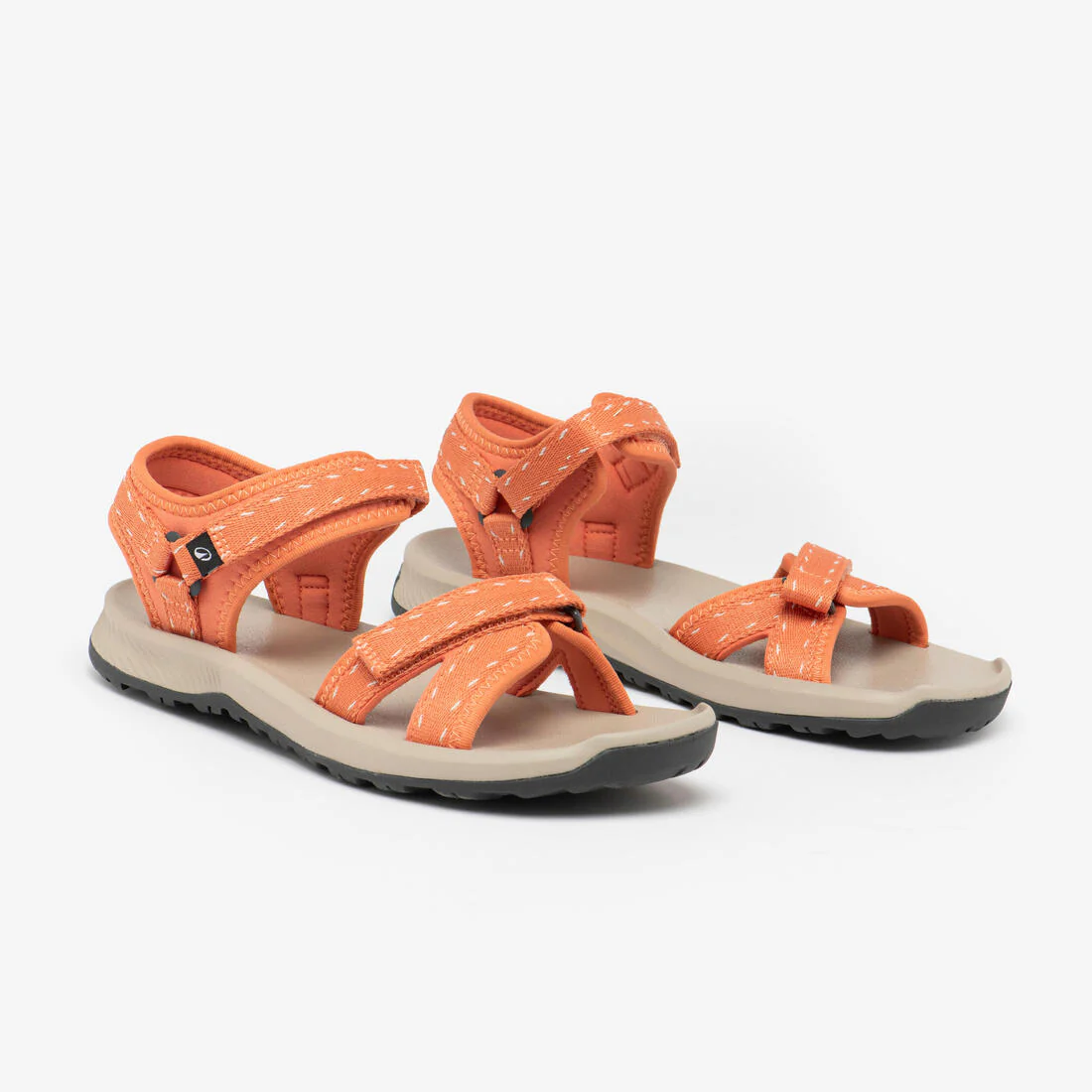 Sandalias de senderismo naranjas para mujer NH500 - Image 4