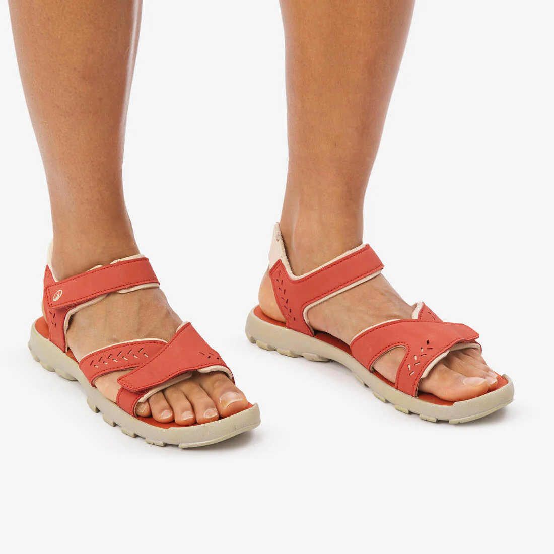 Sandalias de senderismo verdes para mujer NH100 - Image 14