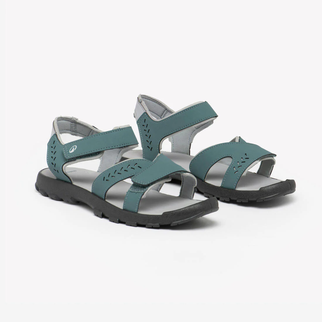 Sandalias de senderismo verdes para mujer NH100 - Image 4