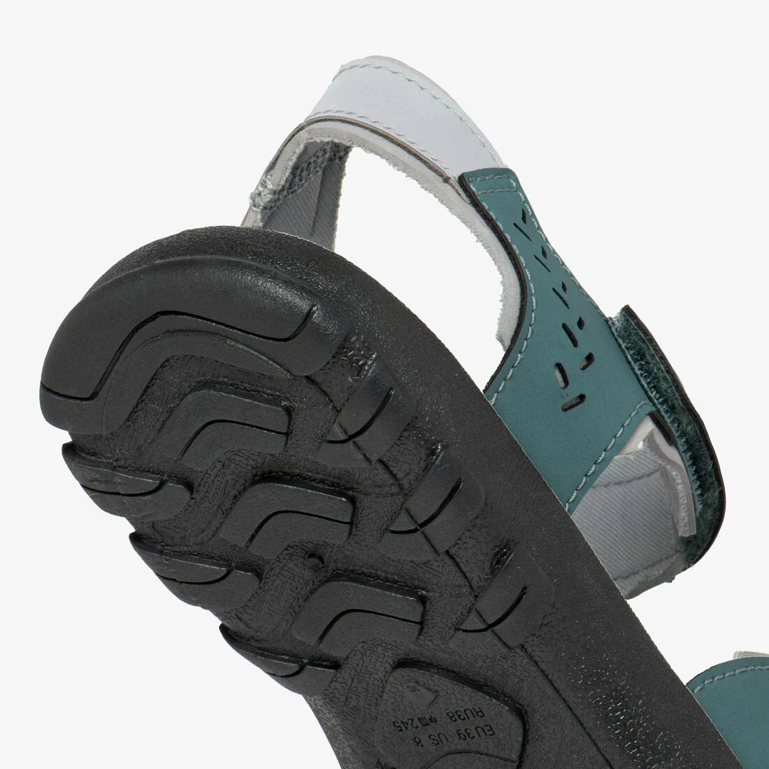 Sandalias de senderismo verdes para mujer NH100 - Image 9