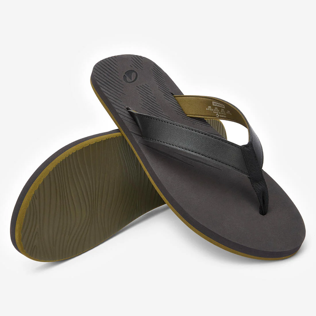 Sandalias gris oscuro para hombre 150 - Image 4