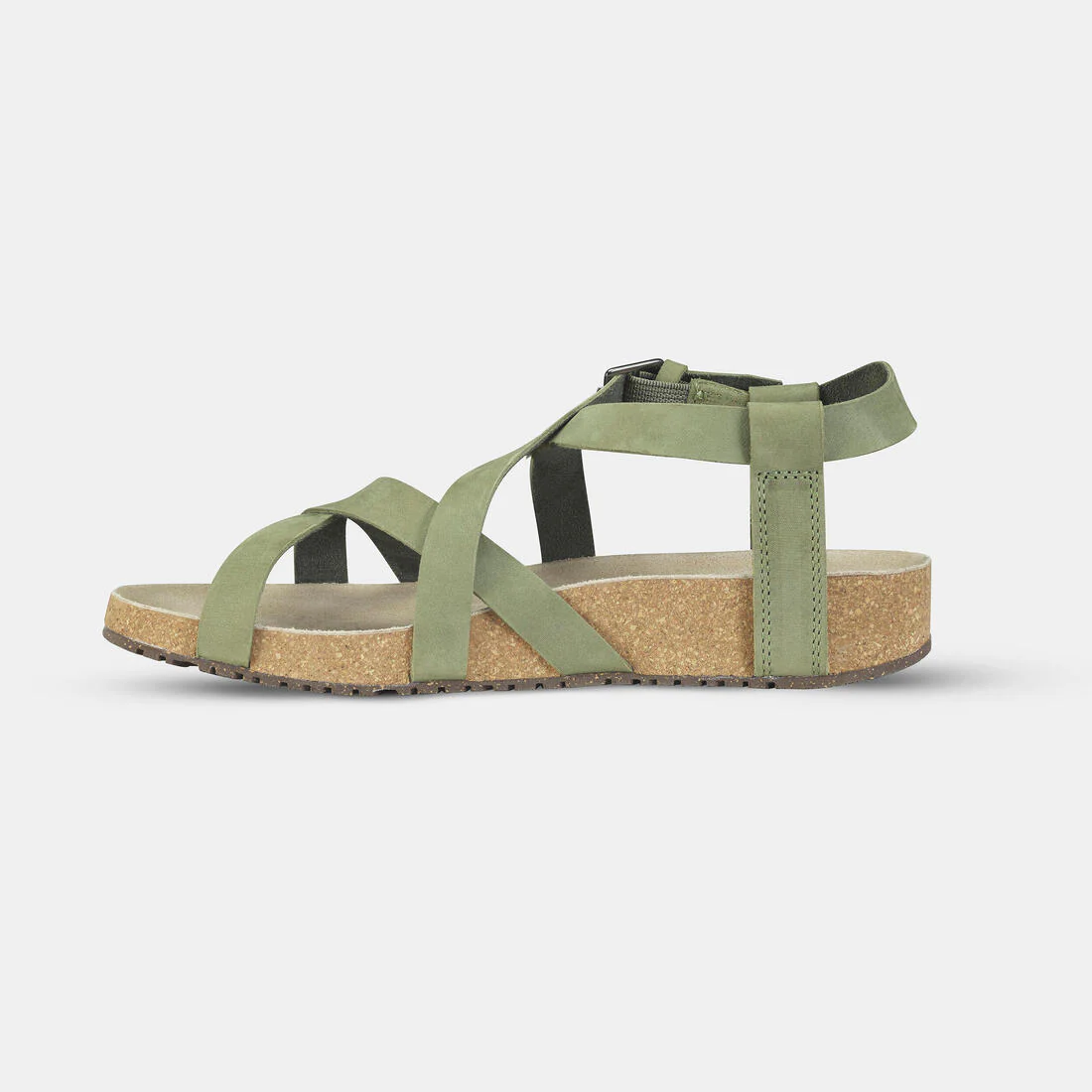 Sandalias montaña y trekking Mujer Quechua Outdoor caqui - Image 2